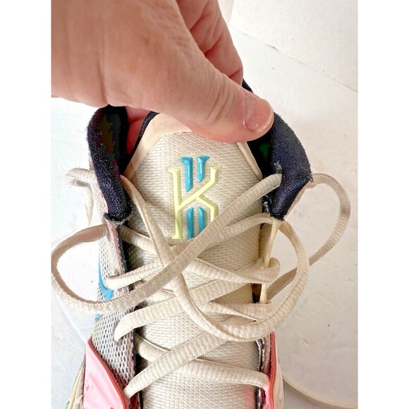 Nike Kyrie 7 Air Zoom Basketball Shoes Pale Ivory CZ0141-100 Men  8.5 Excellent main image 4